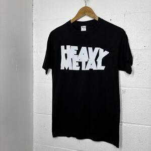 80S Heavy Metal Magazine T-Shirt Promo Single Stitch Frazetta
